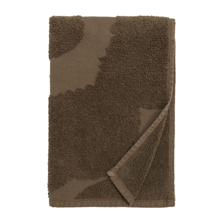 Unikko guest towel 30x50 cm, dark sand Marimekko