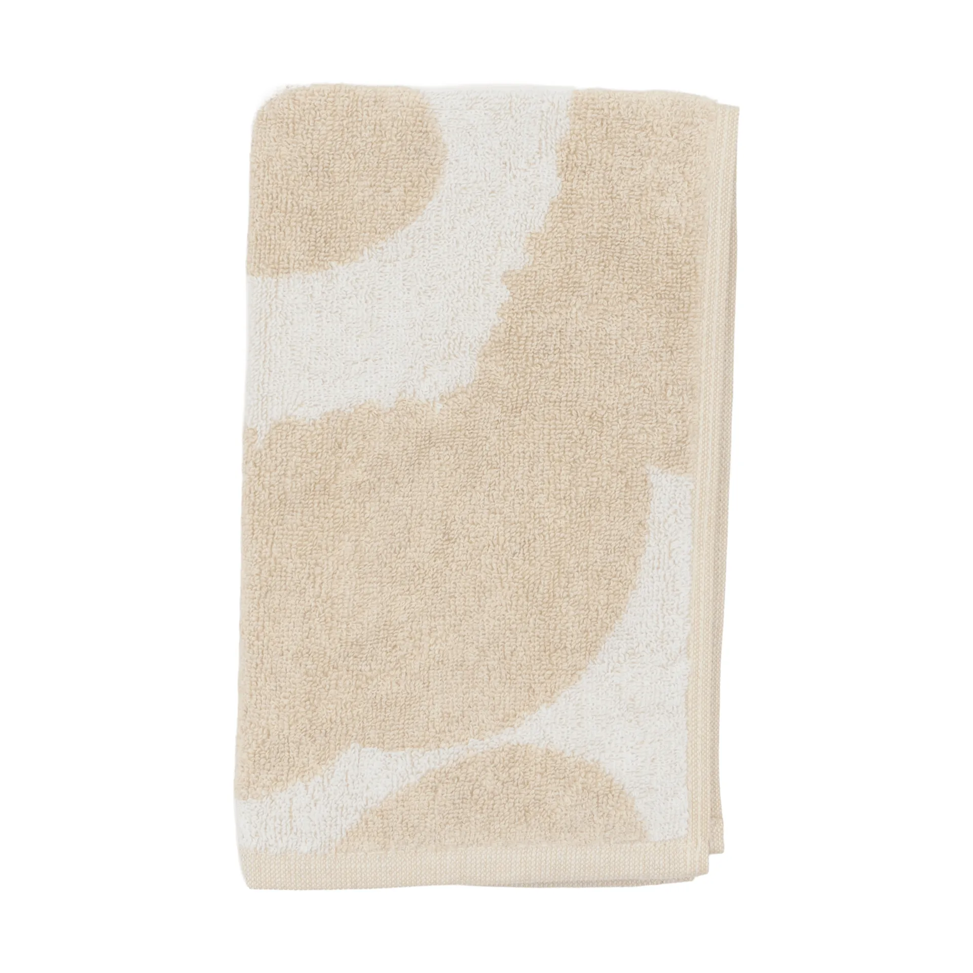Unikko guest towel 30x50 cm, Off white-linen Marimekko