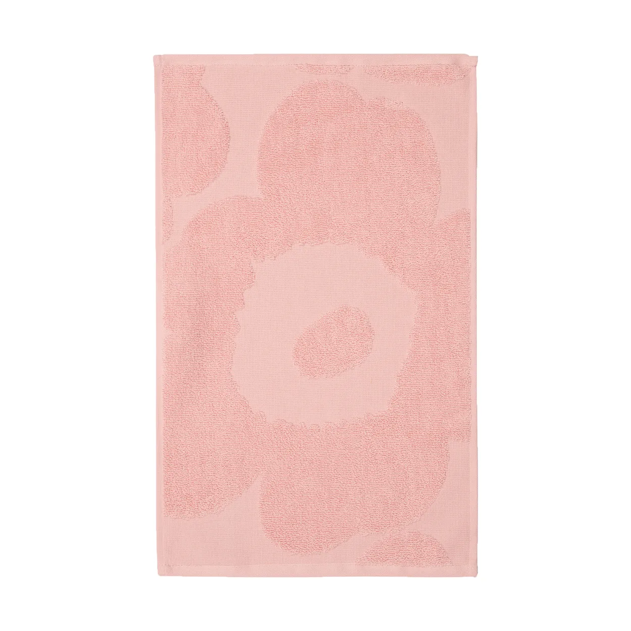 Marimekko Unikko guest towel 30x50 cm Pink-powder | Scandinavian Design | Hand towels | Pink