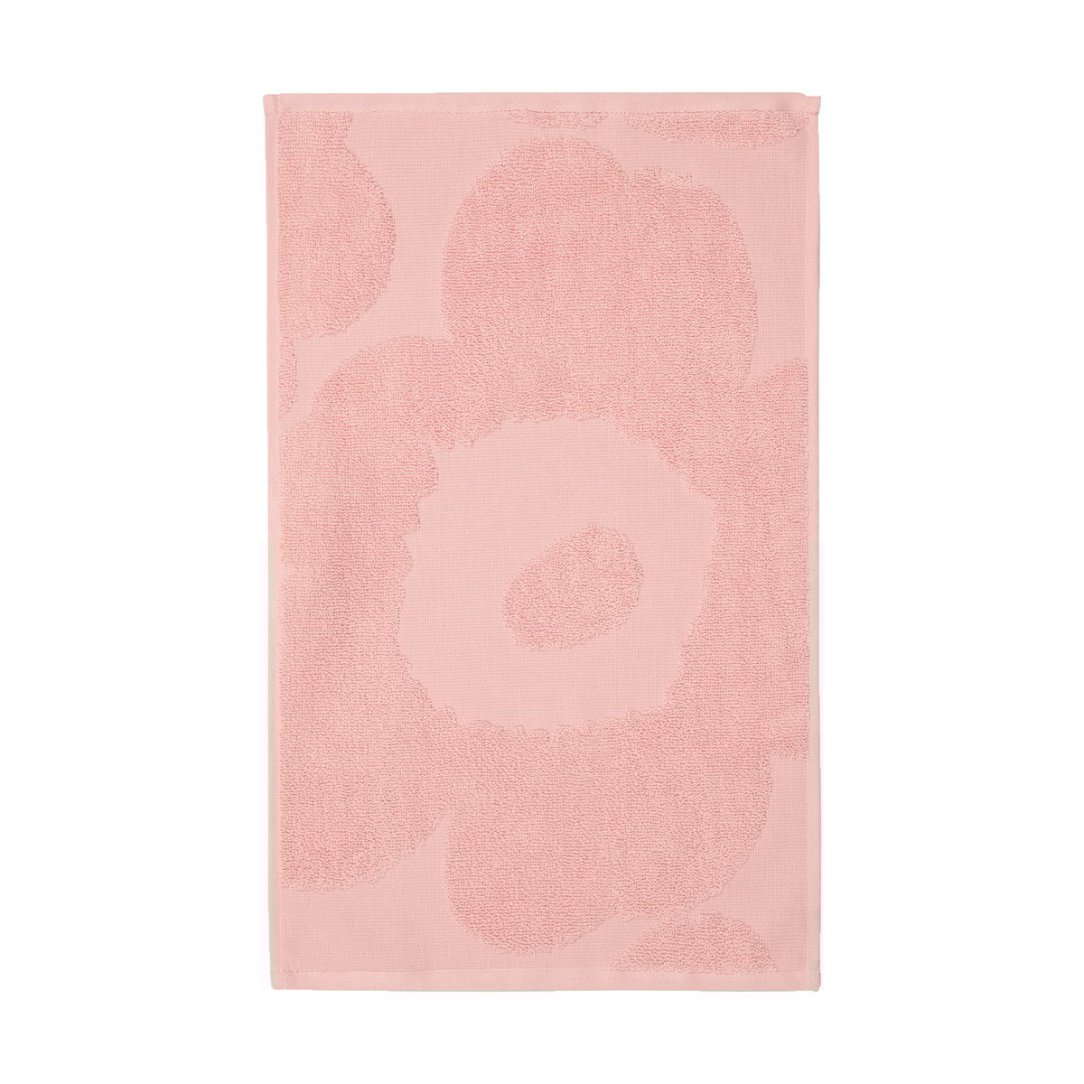 Marimekko Unikko guest towel 30x50 cm Pink-powder | Scandinavian Design | Hand towels | Pink