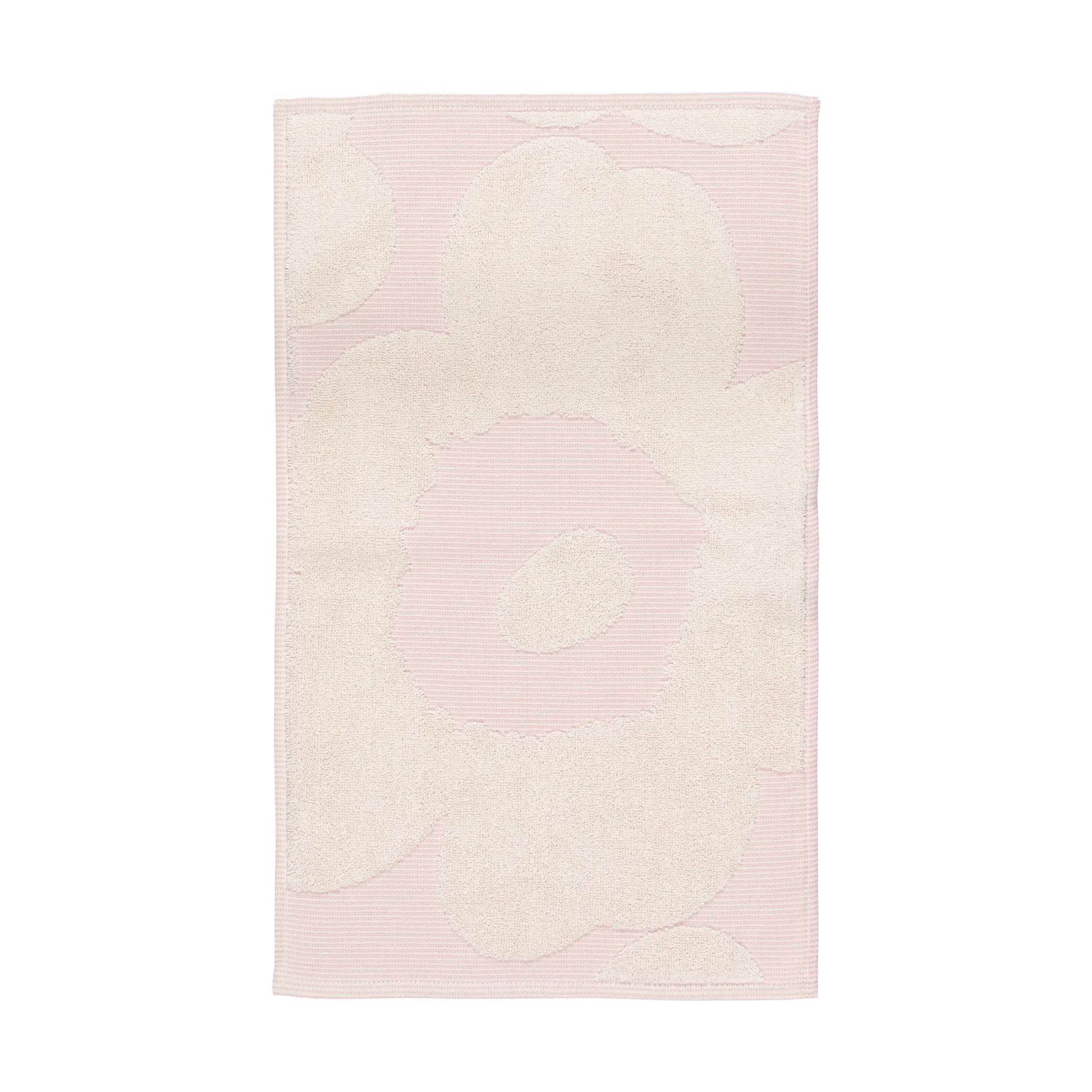 Unikko guest towel 30x50 cm, White-light pink Marimekko
