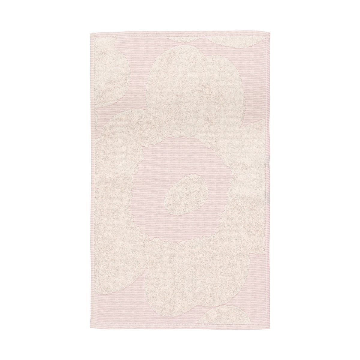 Marimekko Unikko guest towel 30x50 cm White-light pink