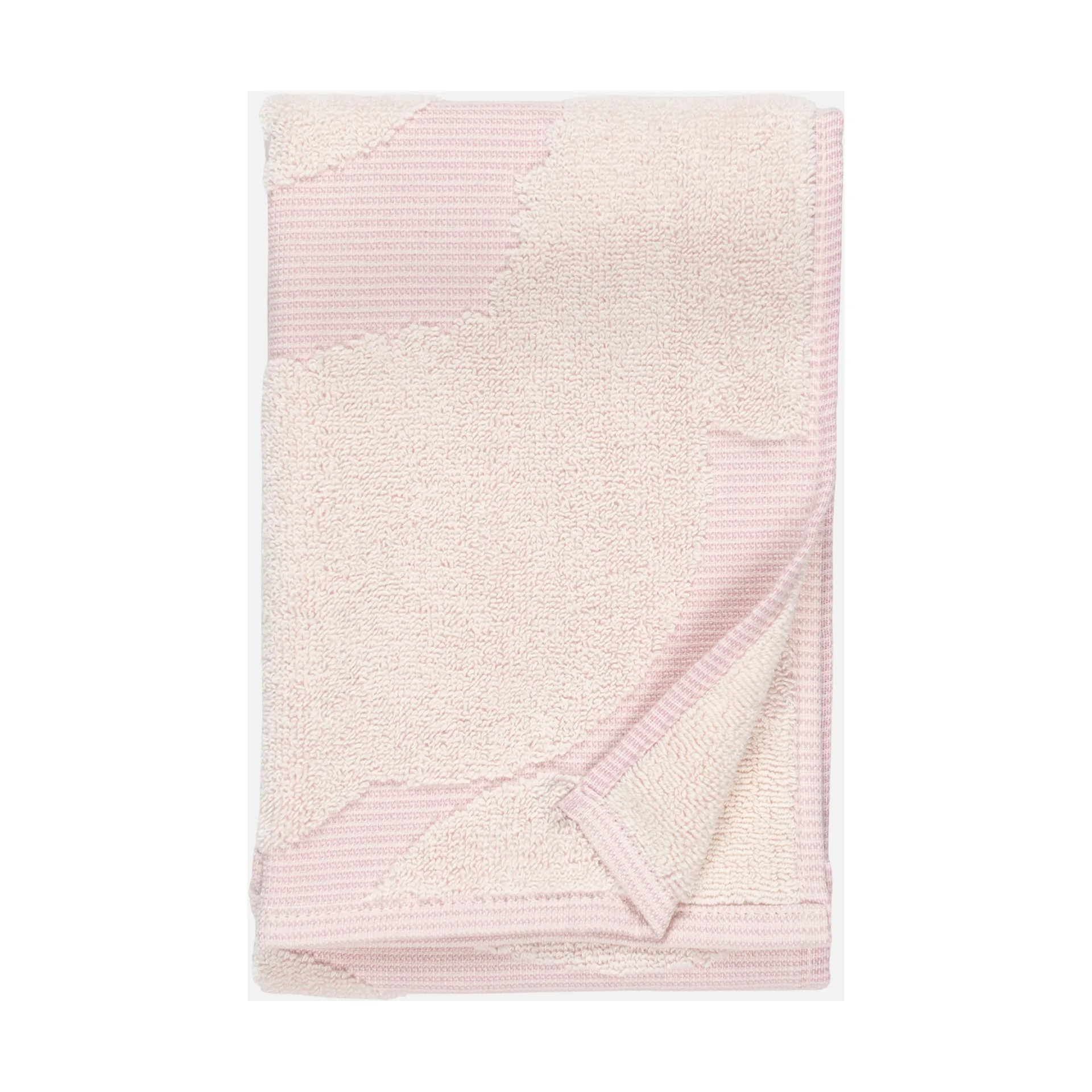 Unikko guest towel 30x50 cm, White-light pink Marimekko
