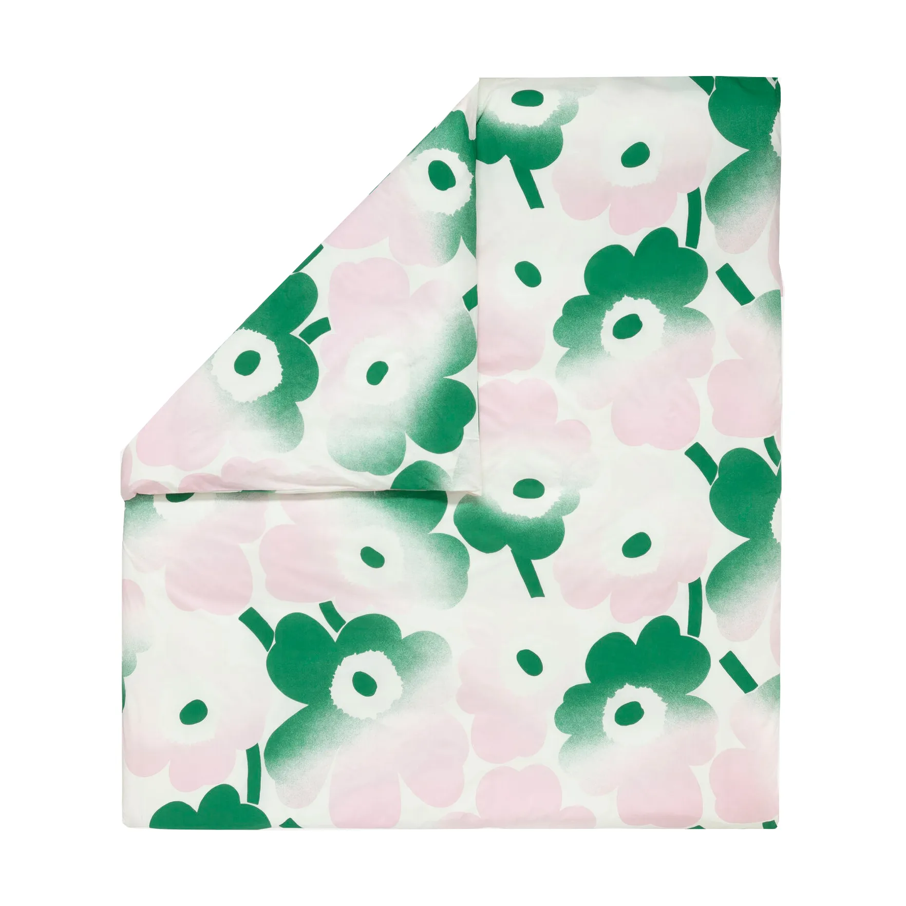 Unikko Häivähdys duvet cover 240x220 cm, Green Marimekko