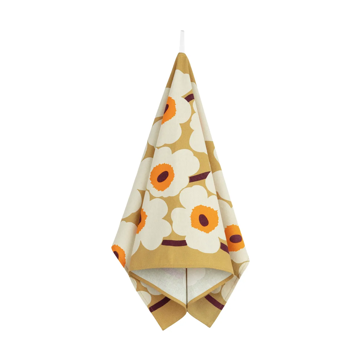 Marimekko Unikko kitchen towel 47x70 cm Beige | Scandinavian Design | Kitchen tea towels | Beige