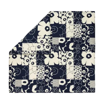 Unikko kollaasi duvet cover 240x220 cm - Off-white-dark blue - Marimekko
