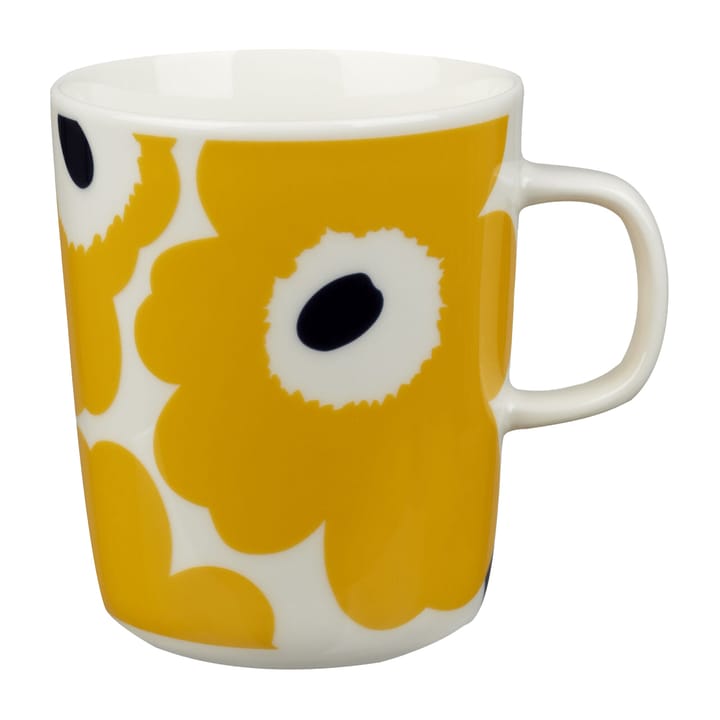 Unikko mug 25 cl - White-Yellow - Marimekko