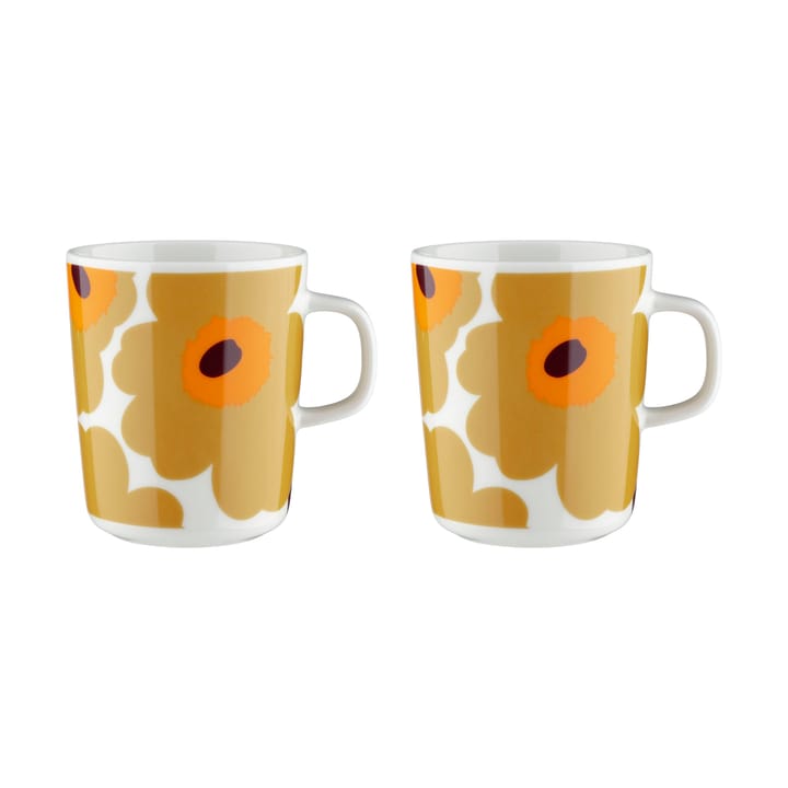 Unikko mug 2.5 dl 2 pack - White - Marimekko