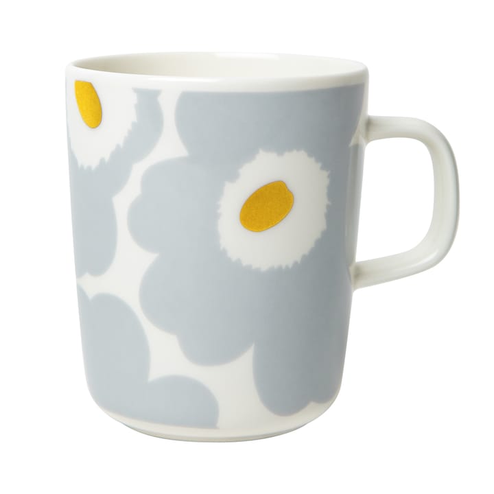 Unikko mug 2.5 dl golden-decor - white-light grey-gold - Marimekko