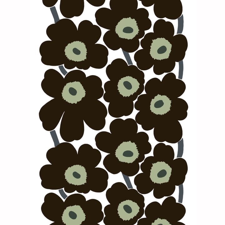Unikko oilcloth, black Marimekko