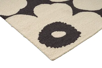 Unikko outdoor rug - Charcoal-white, 160x230 cm - Marimekko