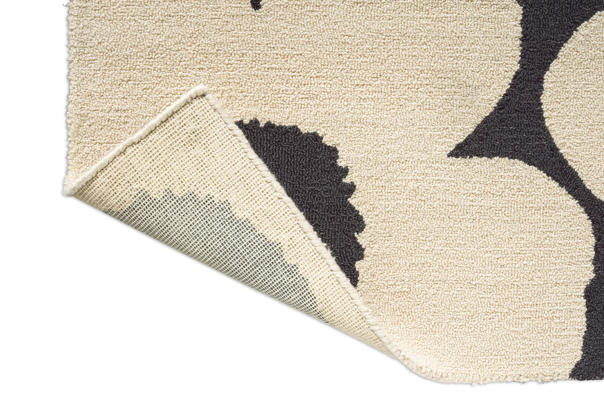 Unikko outdoor rug, Charcoal-white, 200x280 cm Marimekko
