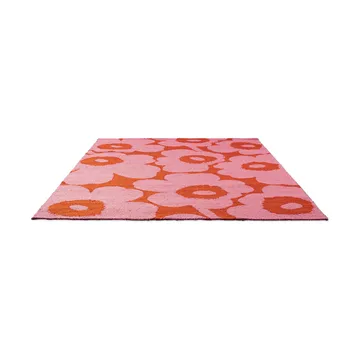 Unikko outdoor rug - Pink-orange, 140x200 cm - Marimekko
