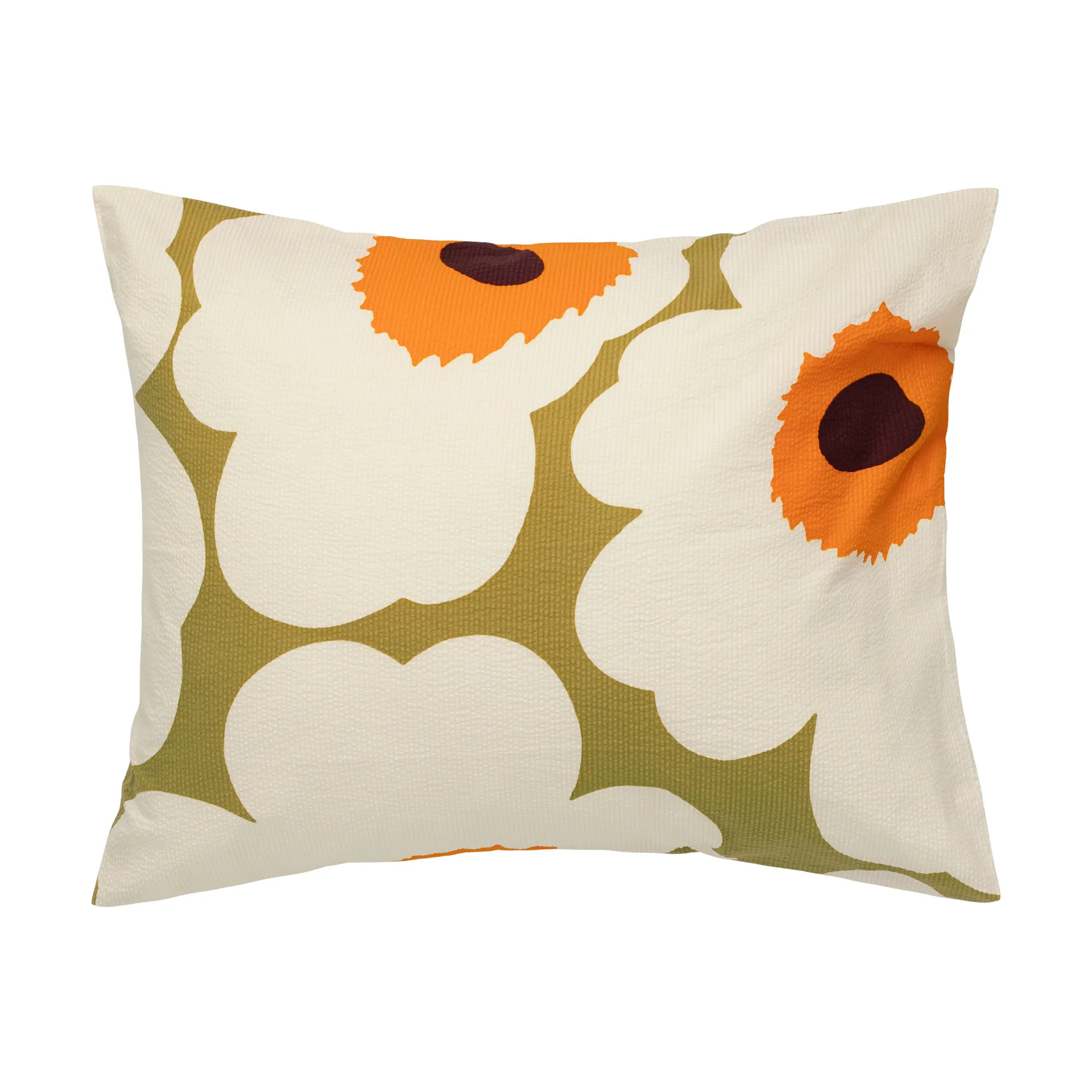 Unikko pillowcase 50x60 cm, Beige Marimekko