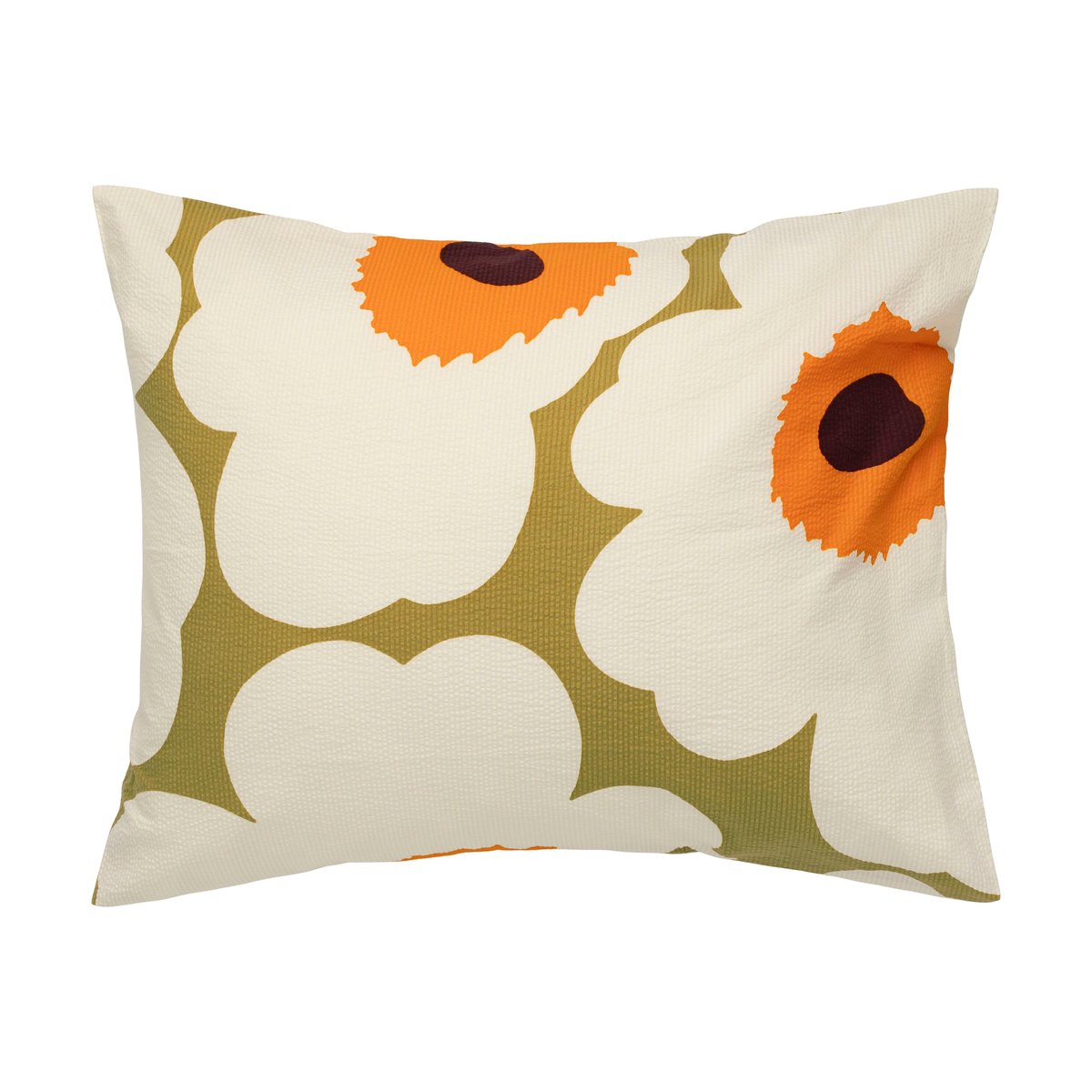 Marimekko Unikko pillowcase 50x60 cm Beige | Scandinavian Design | Pillow cases | Beige