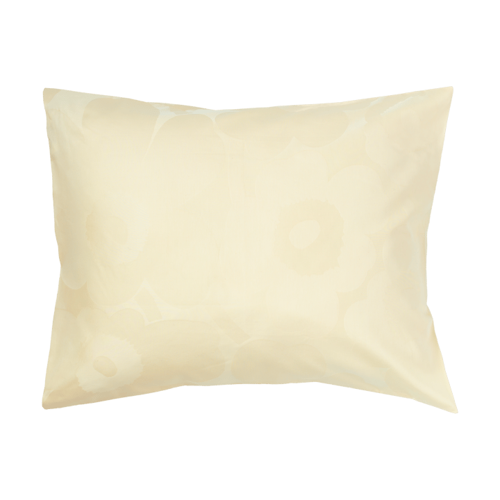 Unikko pillowcase 50x60 cm - Butter yellow - Marimekko