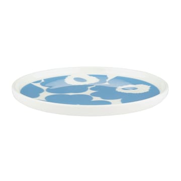Unikko plate Ø 13.5 cm - White-sky blue - Marimekko