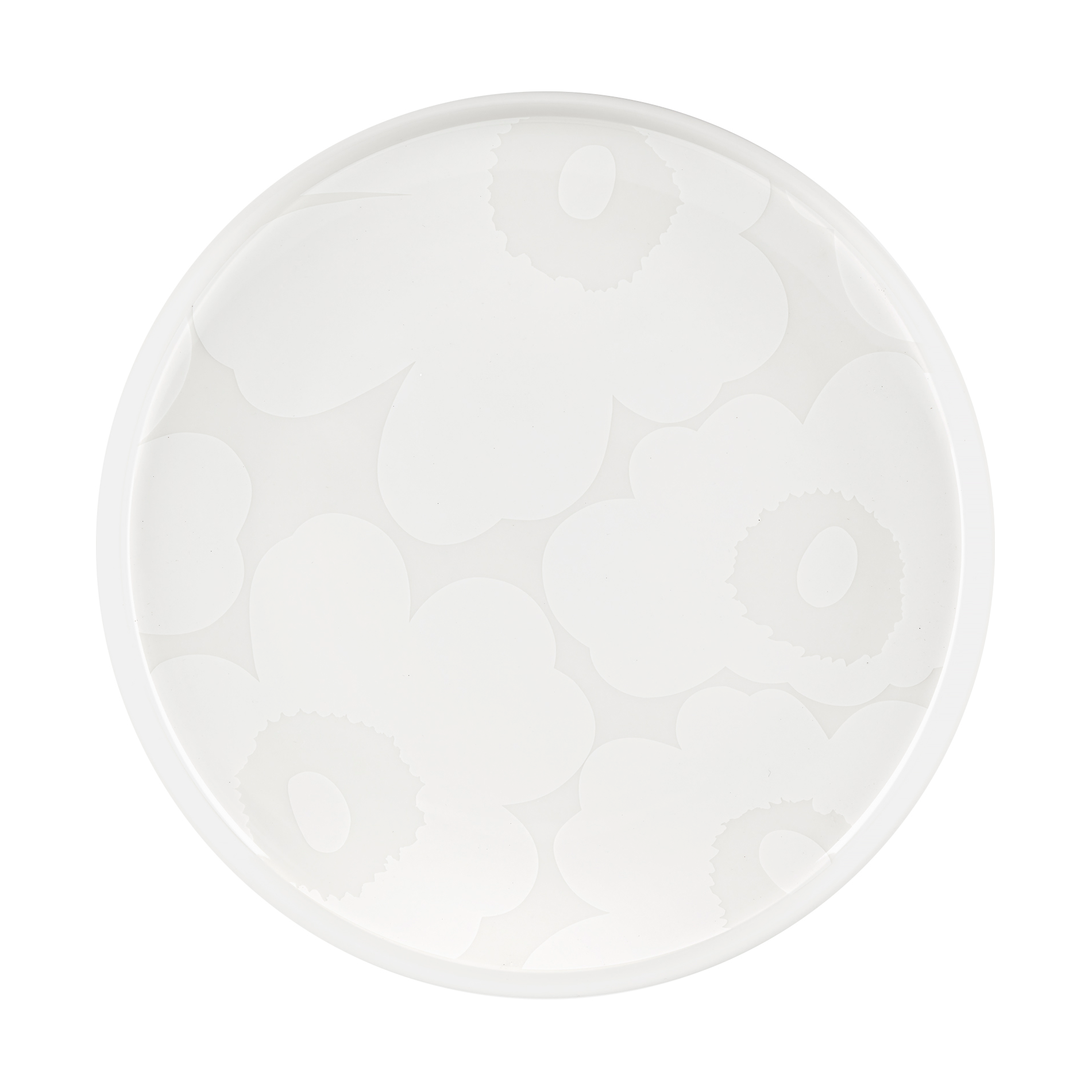 【新品】marimekko UNIKKO60 Plate 20cm White Marimekko - Unikko plate | Connox