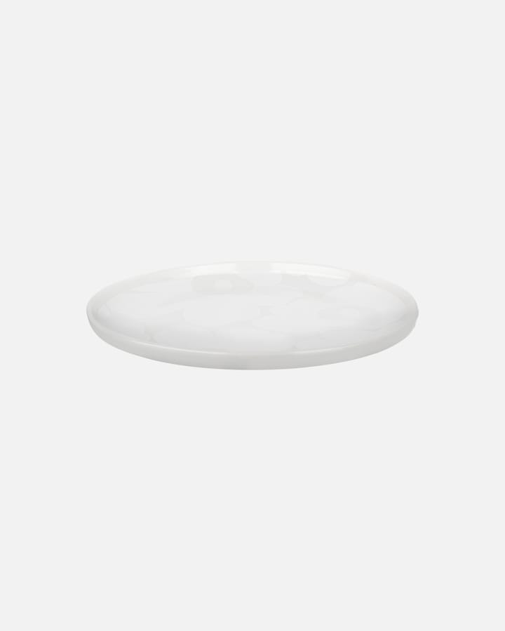 Unikko plate 20 cm - White-off white - Marimekko