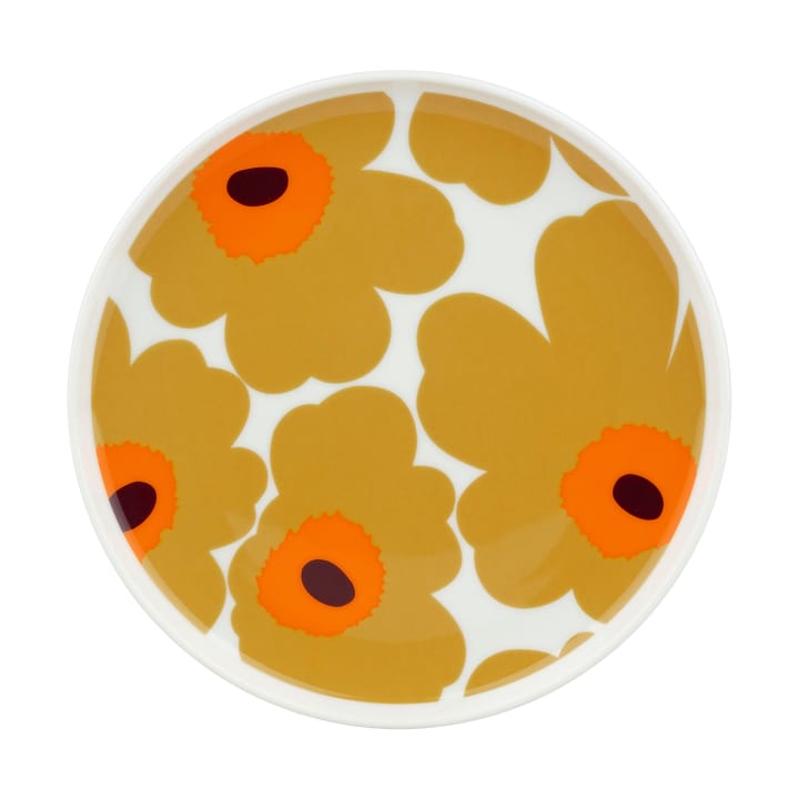 Unikko plate 20 cm - White - Marimekko