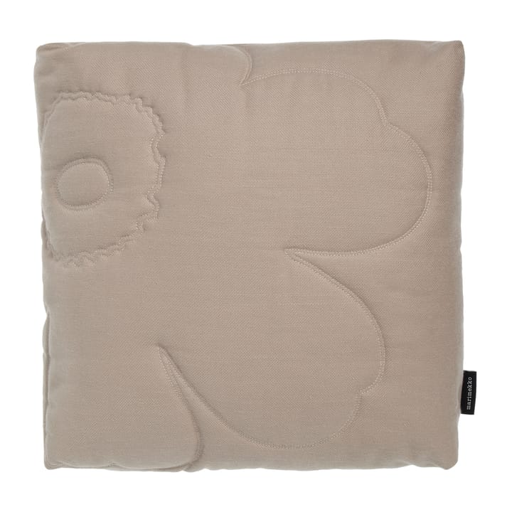 Unikko quiltat pillowcase 45x45 cm - Beige - Marimekko