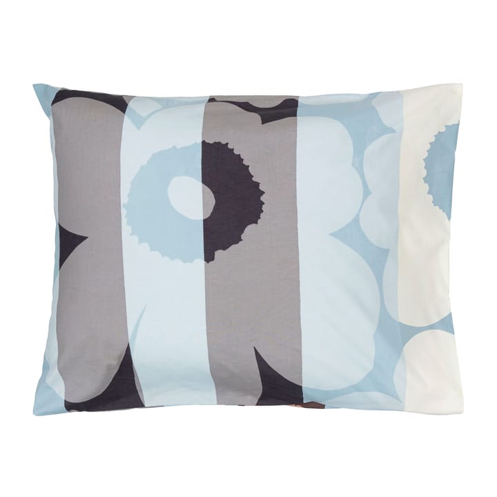 Unikko Ralli pillowcase 50x60 cm - Off white-peach-blue - Marimekko