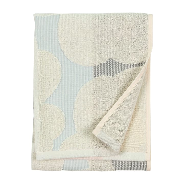 Unikko Ralli towel off white-peach-blue, 50x70 cm Marimekko