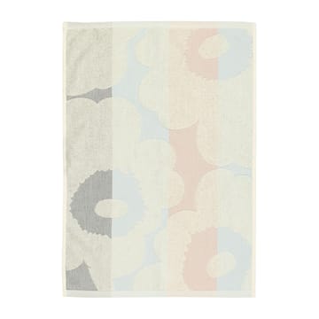 Unikko Ralli towel off white-peach-blue - 50x70 cm - Marimekko