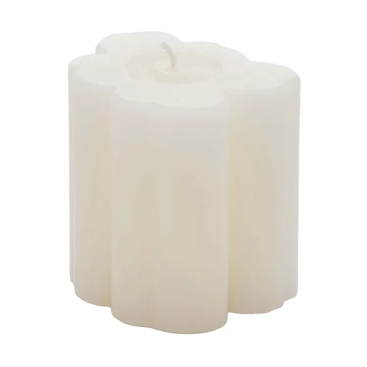Unikko Shape candle - White - Marimekko
