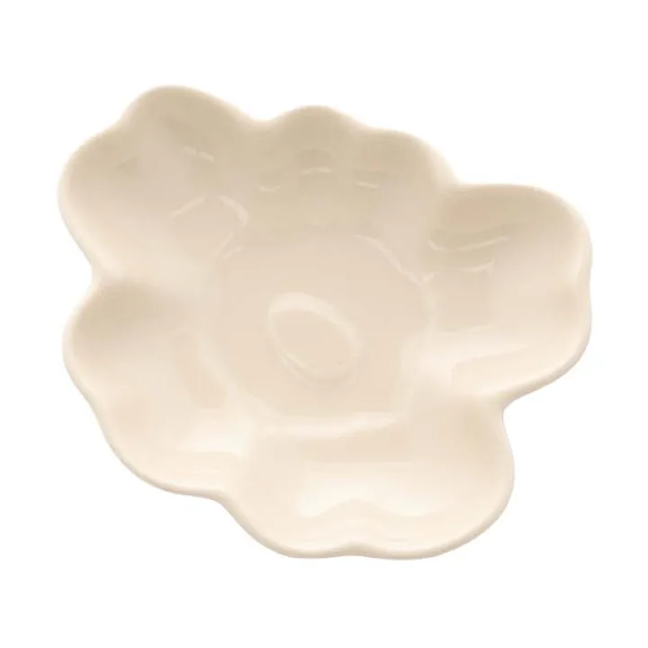 Unikko shape plate 9 cm - Beige - Marimekko