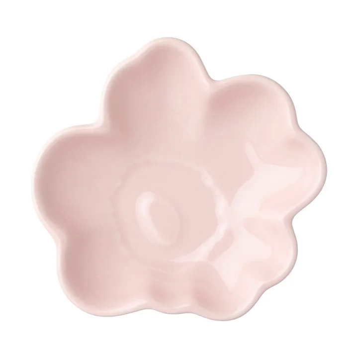 Unikko shape plate 9 cm - Pink - Marimekko