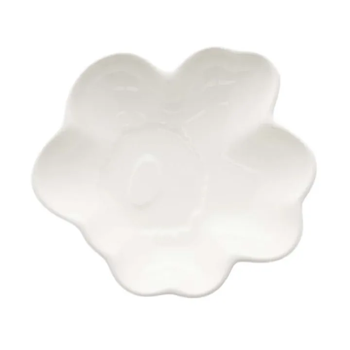 Unikko shape plate 9 cm - White - Marimekko