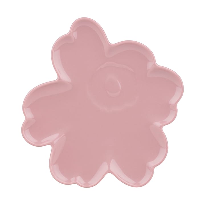 Unikko Shape saucer 20 cm - Pink - Marimekko