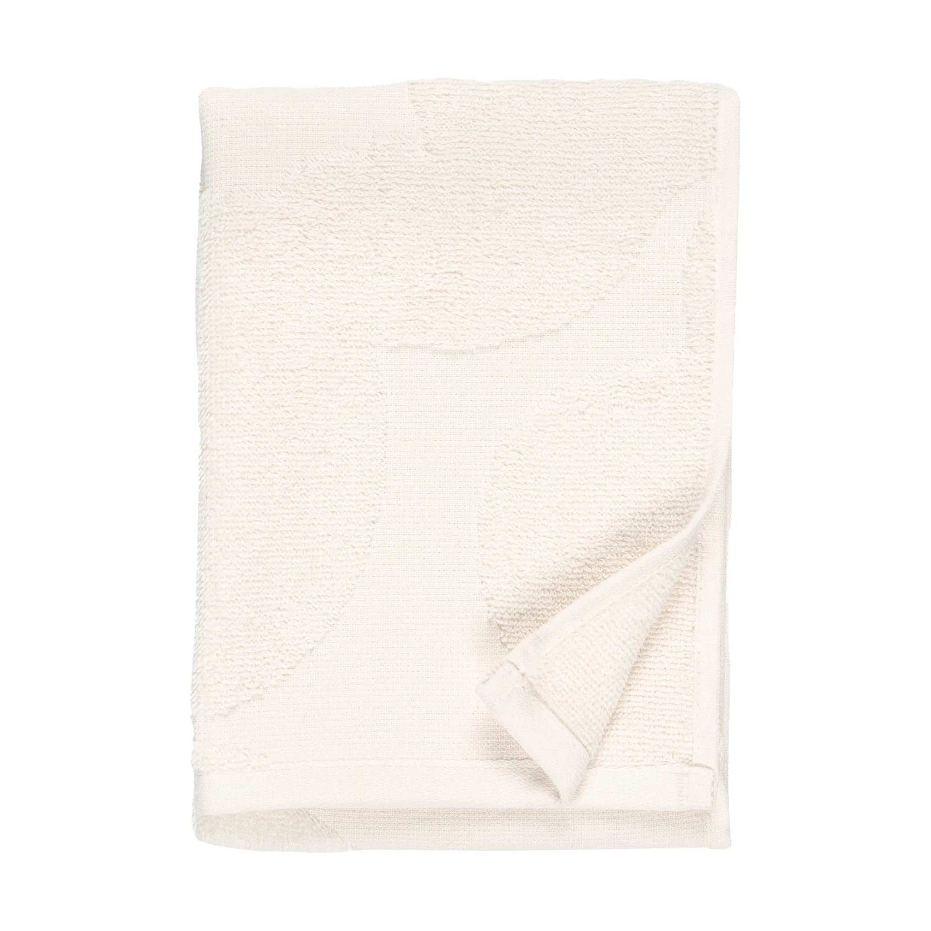 Unikko solid bath towel 70x150 cm, Ecru Marimekko