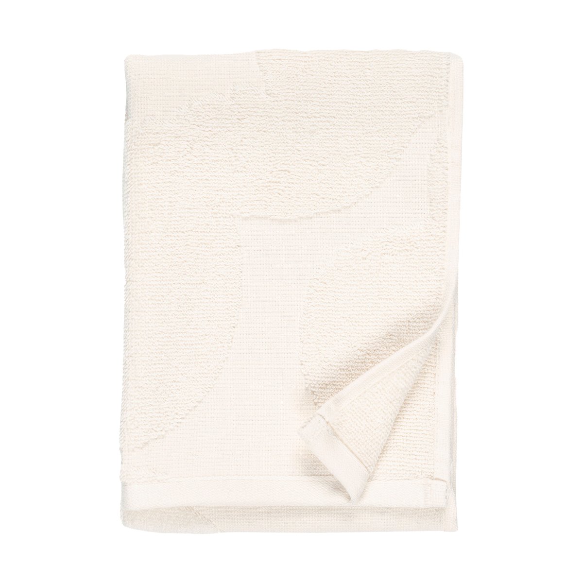 Marimekko Unikko solid bath towel 70x150 cm Ecru | Scandinavian Design | Bath towels | Beige