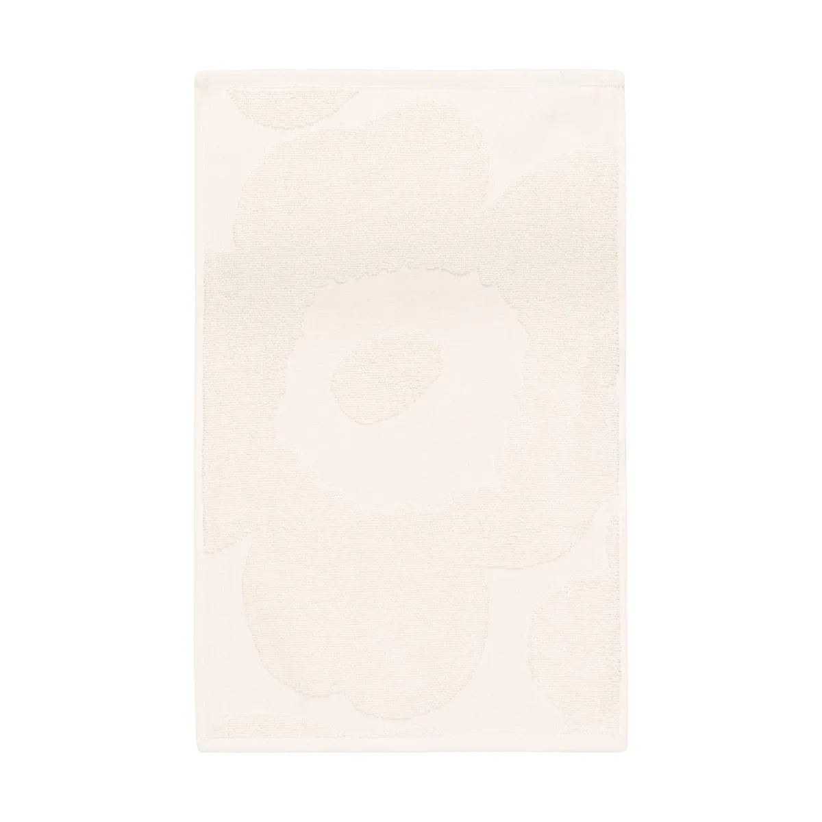 Marimekko Unikko solid guest towel 32x50 cm Ecru