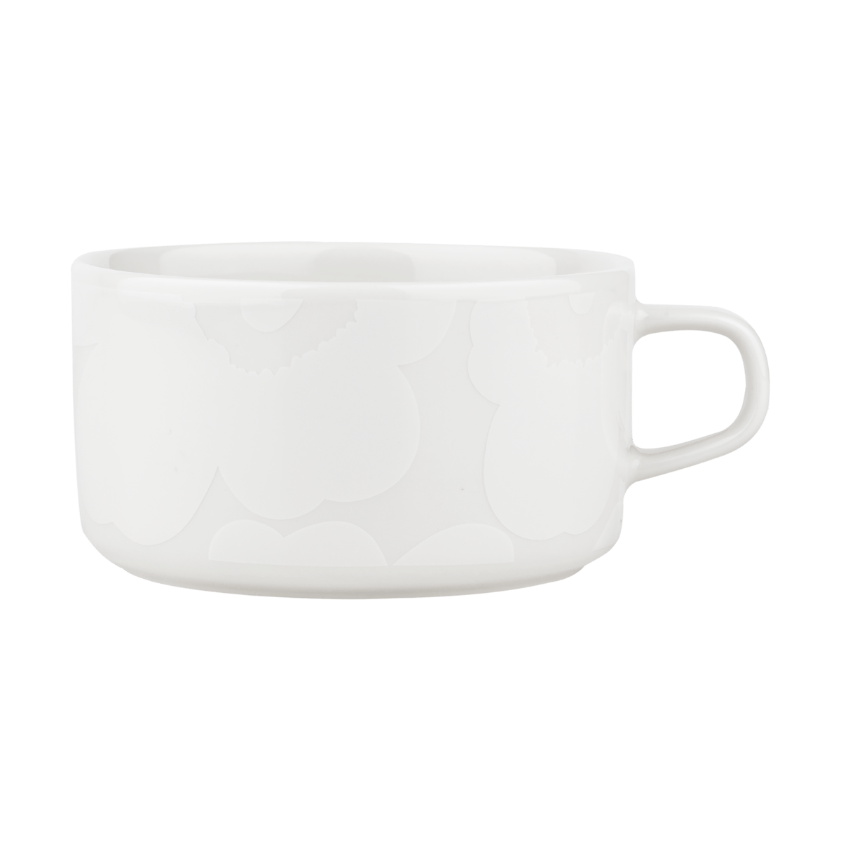 Marimekko Unikko teacup 25 cl White | Scandinavian Design | Teacups | White
