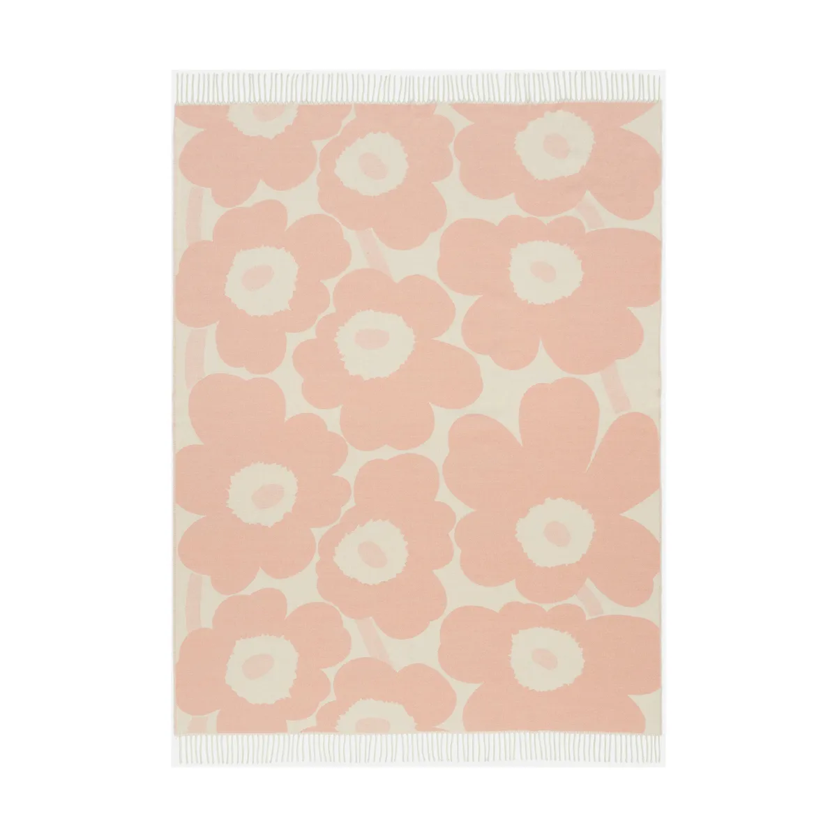 Marimekko Unikko throw 130x180 cm Pink