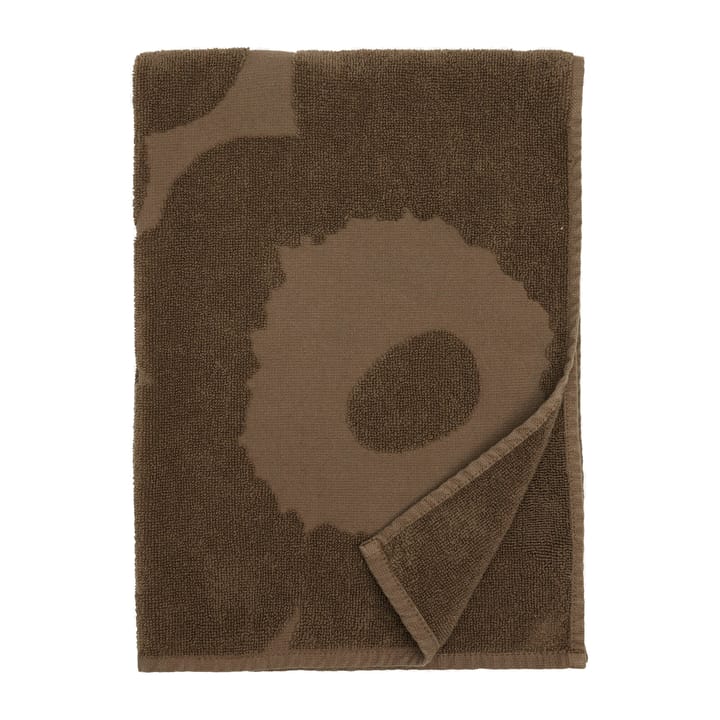 Unikko towel 47x70 cm - dark sand - Marimekko