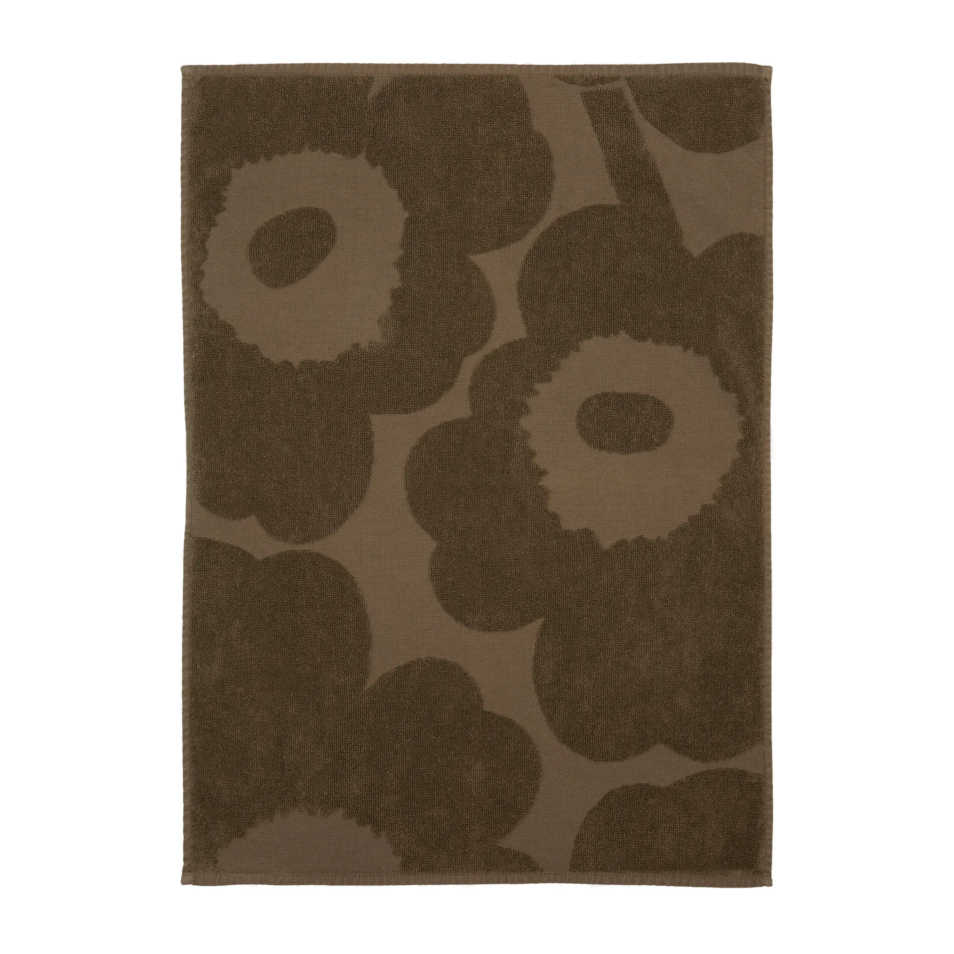 Unikko towel 47x70 cm, dark sand Marimekko