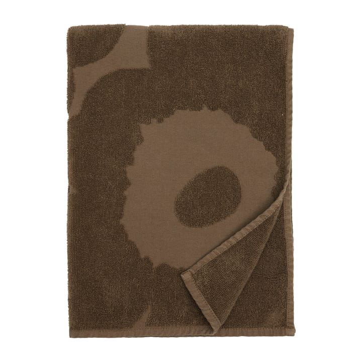Unikko towel 47x70 cm, dark sand Marimekko