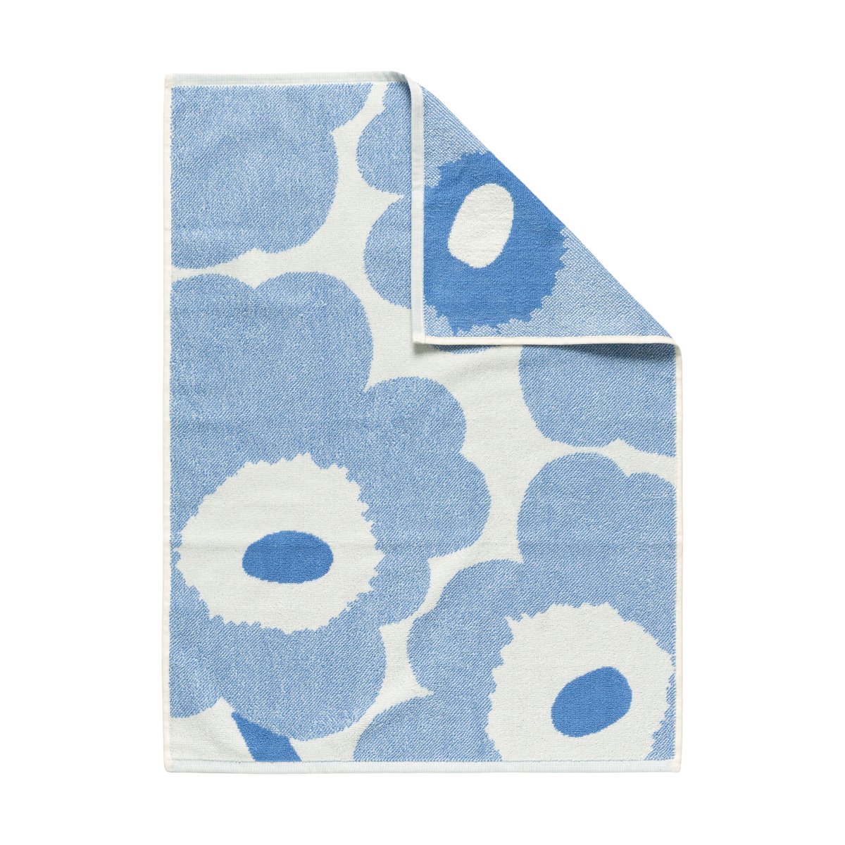 Marimekko Unikko towel 50x70 cm Blue