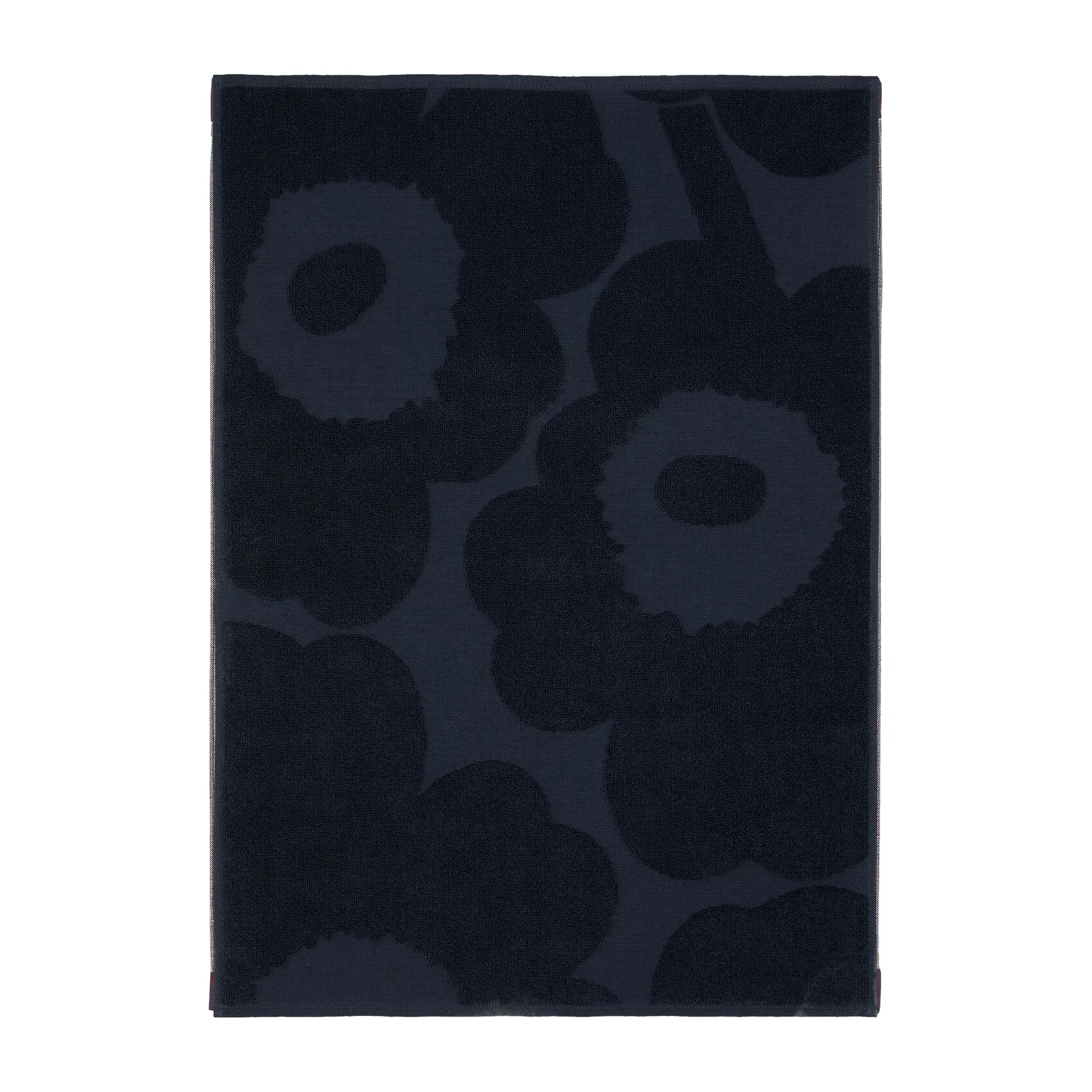 Unikko towel 50x70 cm, Dark blue Marimekko