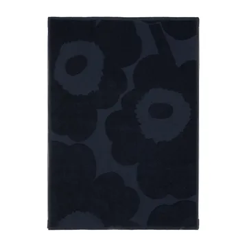 Unikko towel 50x70 cm - Dark blue - Marimekko