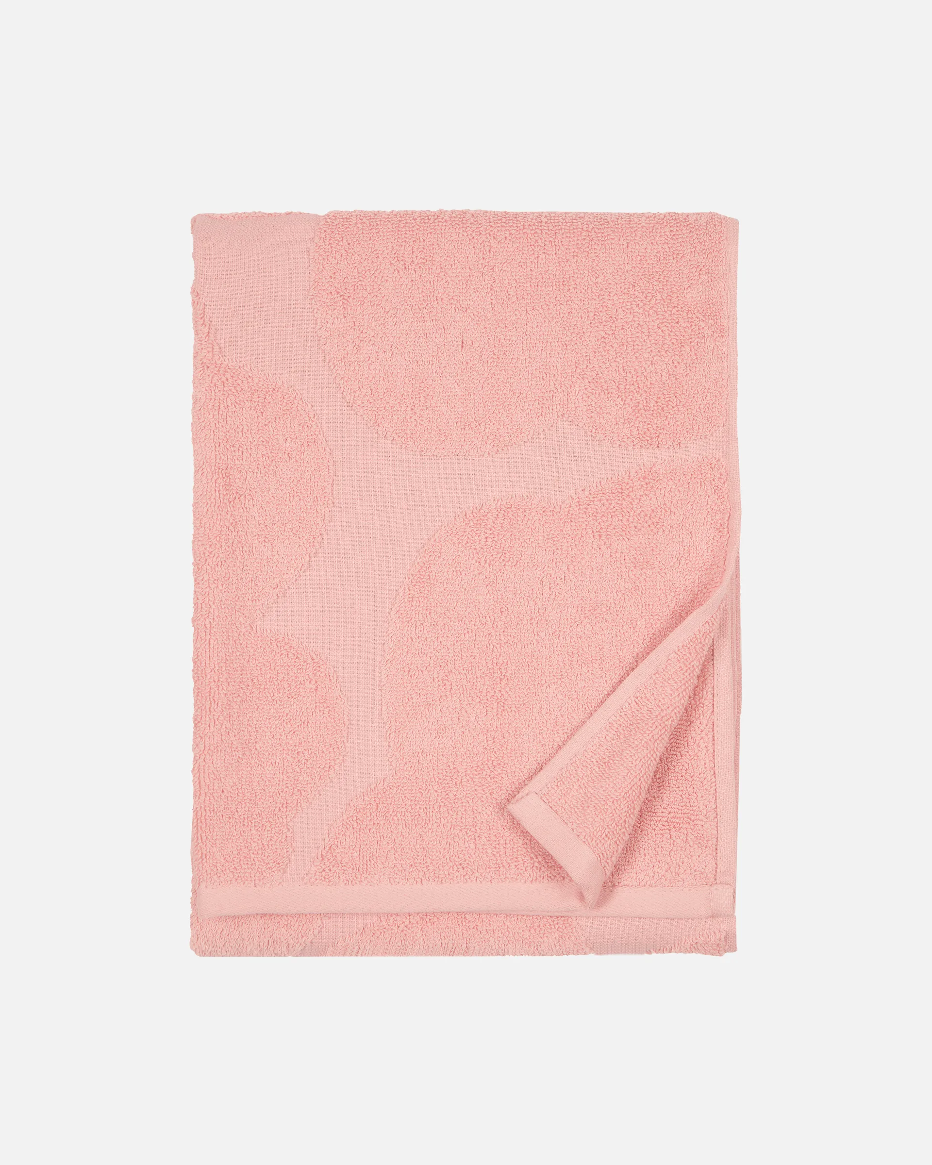 Unikko towel 50x70 cm, Pink-powder Marimekko