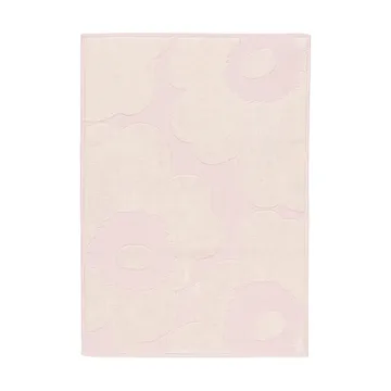 Unikko towel 50x70 cm - White-light pink - Marimekko