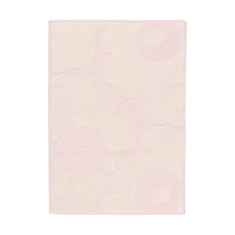 Marimekko Unikko towel 50x70 cm White-light pink