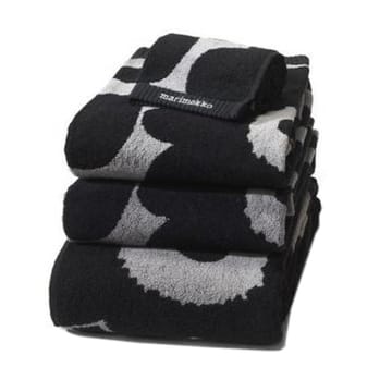 Unikko towel black-sand - bath towel - Marimekko