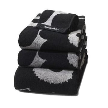 Unikko towel black-sand - towel - Marimekko