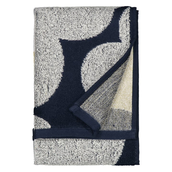 Unikko towel marine blue-light grey - 30x50 cm - Marimekko